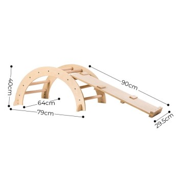 Climbing arch with ramp Pikler - PH13G032