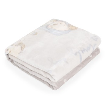 Baby blanket 110/140 Softy Lovely day grey