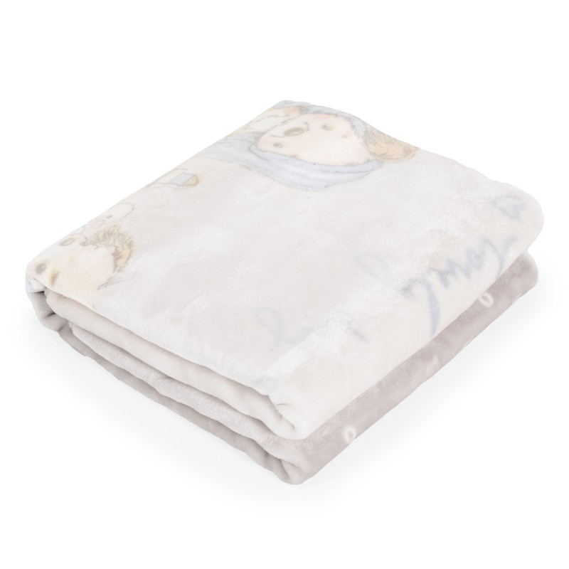 Baby blanket 110/140 Softy Lovely day grey