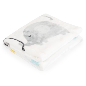 Baby blanket 110/140 Softy Wish upon a star white