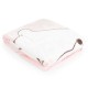 Baby blanket 80/110 Softy Sweet hugs pink Baby blanket 80/110 Softy Sweet hugs pink