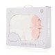 Baby blanket with sherpa 80x110 cm Little friends pink