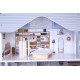 Sarah Doll House(11 Furniture + 4pcs Soft Accessories) - 8301 Sarah Doll House(11 Furniture + 4pcs Soft Accessories) - 8301