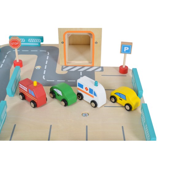 Wooden 3 storey garage 1085 25 pcs