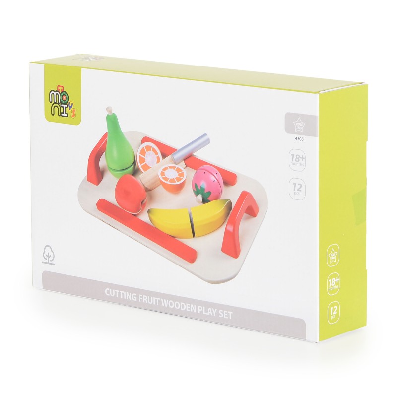 Wooden cutting fruits set 4306 7 pcs