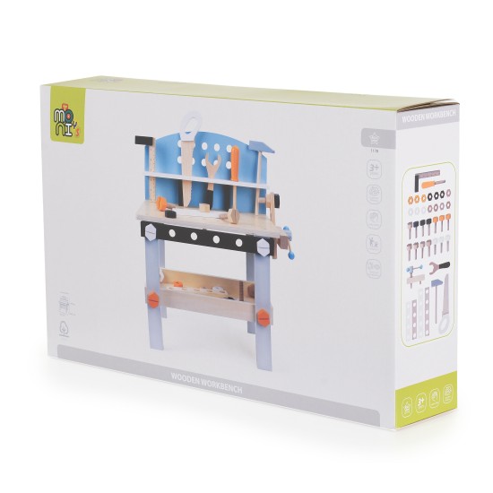Wooden Workbench 1176 / 1178 - 46 pcs Wooden Workbench 1176 / 1178 - 46 pcs