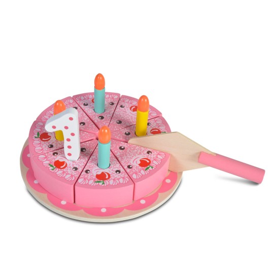 Wooden birthday cake 4223 - 18 pcs Wooden birthday cake 4223 - 18 pcs