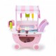 Wooden Ice Cream Cart - W10A095 Wooden Ice Cream Cart - W10A095