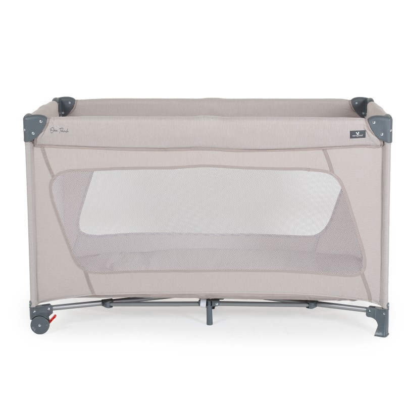 Folding cot One touch light grey
