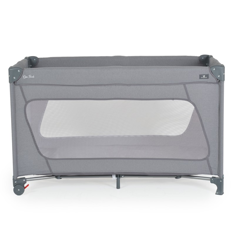Folding cot One touch dark grey