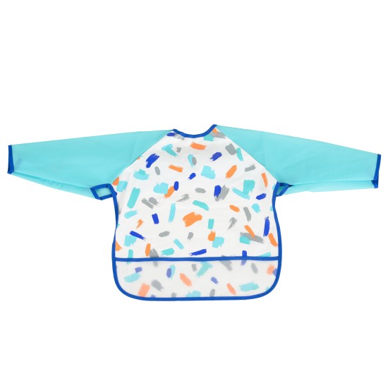 Bib with sleeves Holdy blue Bib with sleeves Holdy blue