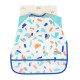 Bib with sleeves Holdy blue Bib with sleeves Holdy blue