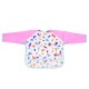 Bib with sleeves Holdy pink