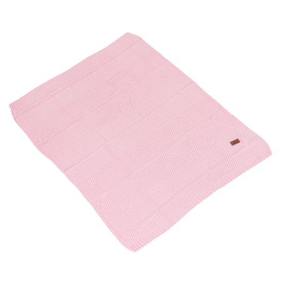 Baby blanket 80x100 cm Popcorn pink Baby blanket 80x100 cm Popcorn pink