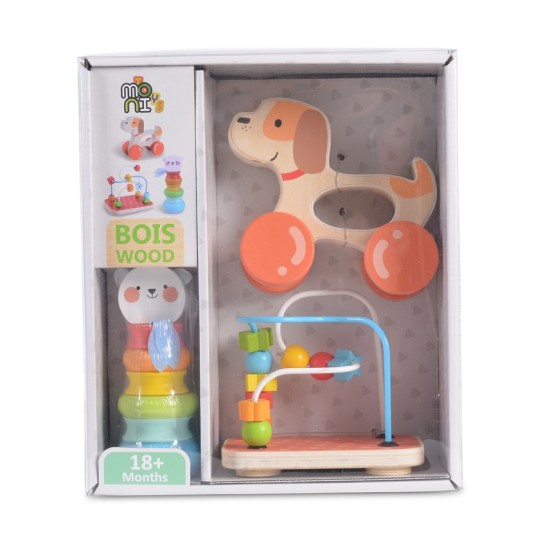 2203 Wooden toys set 9 cps 2203 Wooden toys set 9 cps