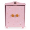 Doll Wardrobe with 3 Hangers 001