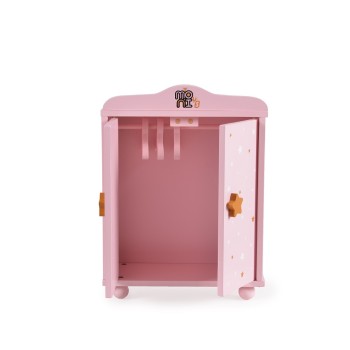 Doll Wardrobe with 3 Hangers 001