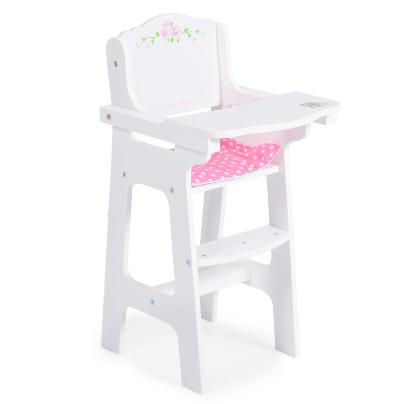 Doll High Wooden Chair with Pad PH12B012