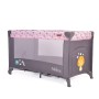 Folding cot Africa pink