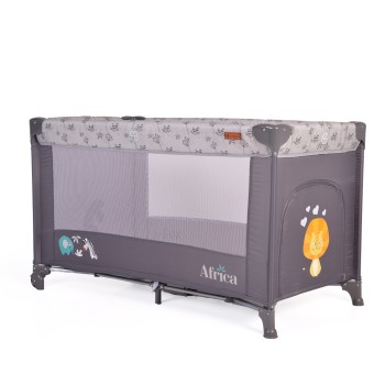 Folding cot Africa grey
