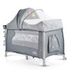 Folding cot iSleep grey