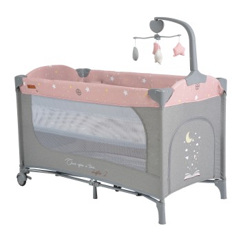 Folding cot Once upon a time 2 pink
