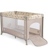 Folding cot Safari beige