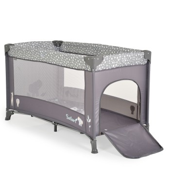 Folding cot Safari graphite