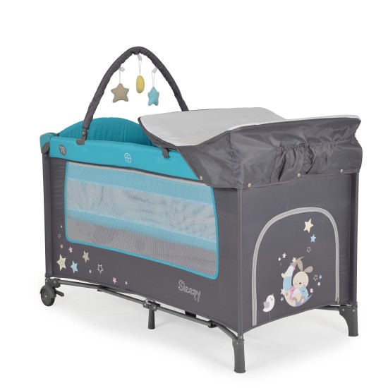 Folding cot Sleepy turquoise Folding cot Sleepy turquoise