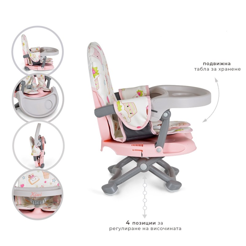 Booster seat Kiwi Cupcakes