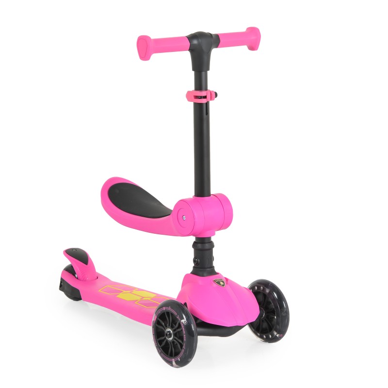 Scooter Lamborghini 2in1 pink