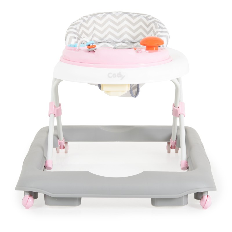 Baby walker Cody pastel pink