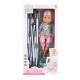 36cm doll with stroller and feeding set - 85868 36cm doll with stroller and feeding set - 85868