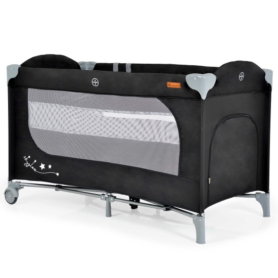 Folding cot Skyglow 2 black Folding cot Skyglow 2 black