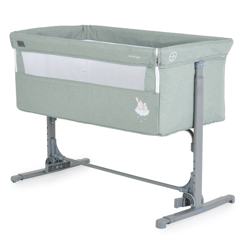 Baby crib Mystery green