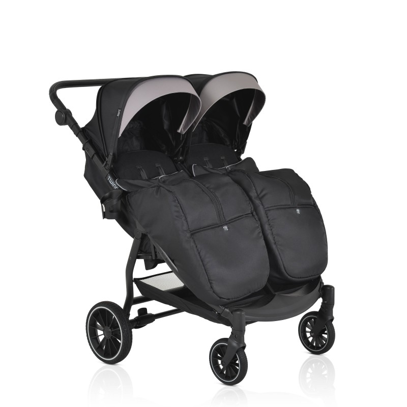 Baby twin stroller TwinGo Onyx