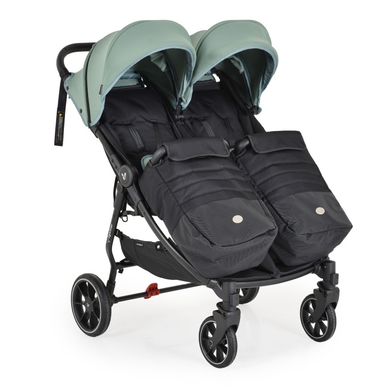 Baby twin stroller 2Gether Iceberg green
