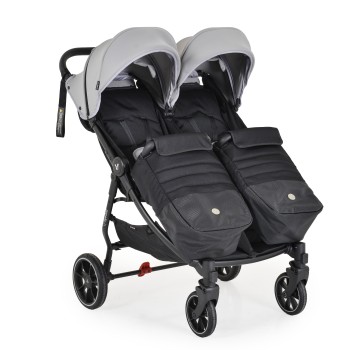 Baby twin stroller 2Gether Ultimate gray