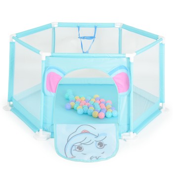 146cm child safety fence with 50 balls - 7062B