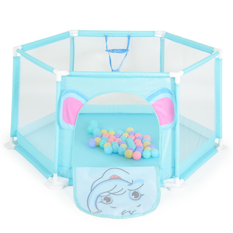 146cm child safety fence with 50 balls - 7062B