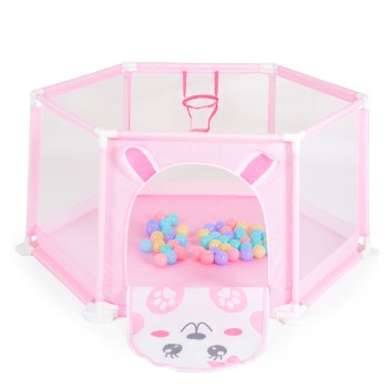 146cm child safety fence with 50 balls - 995-7061B