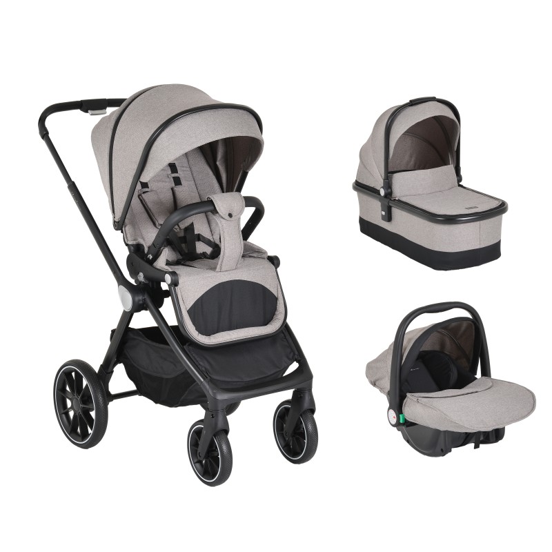 Christiano baby stroller 3 in 1 beige