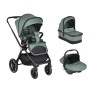 Christiano baby stroller 3 in 1 green