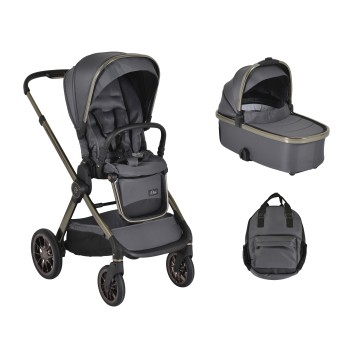 Καρότσι Μωρού 2 σε 1 - Cangaroo - iClick gray