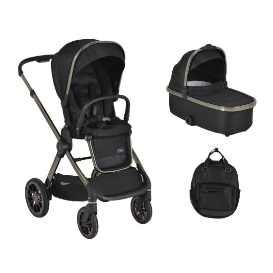 Καρότσι Μωρού 2 σε 1 - iClick - Cangaroo black Καρότσι Μωρού 2 σε 1 - iClick - Cangaroo black