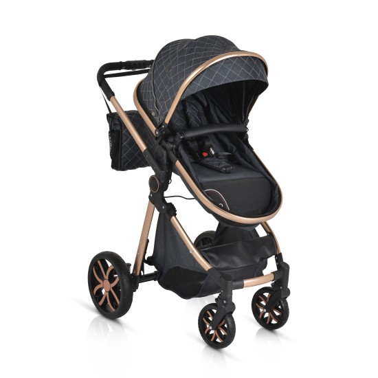 Baby stroller Alma black Baby stroller Alma black