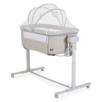 Baby crib and cradle C`est la vie light grey