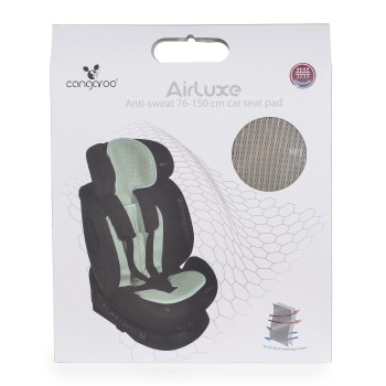 Anti-sweat car seat pad 76-150 cm AIRLUXE grey