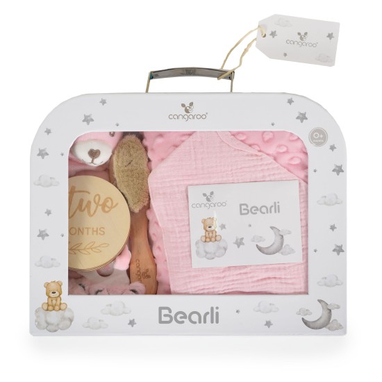 Baby gift set 6in1 Bearli pink Baby gift set 6in1 Bearli pink