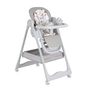 High chair with gift Surprise grey